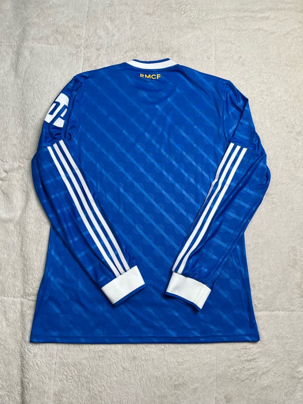 NWT New Adidas Trefoil Real Madrid 3rd Alternate Blue Soccer Jersey 25/26 Mens M - Picture 7 of 12
